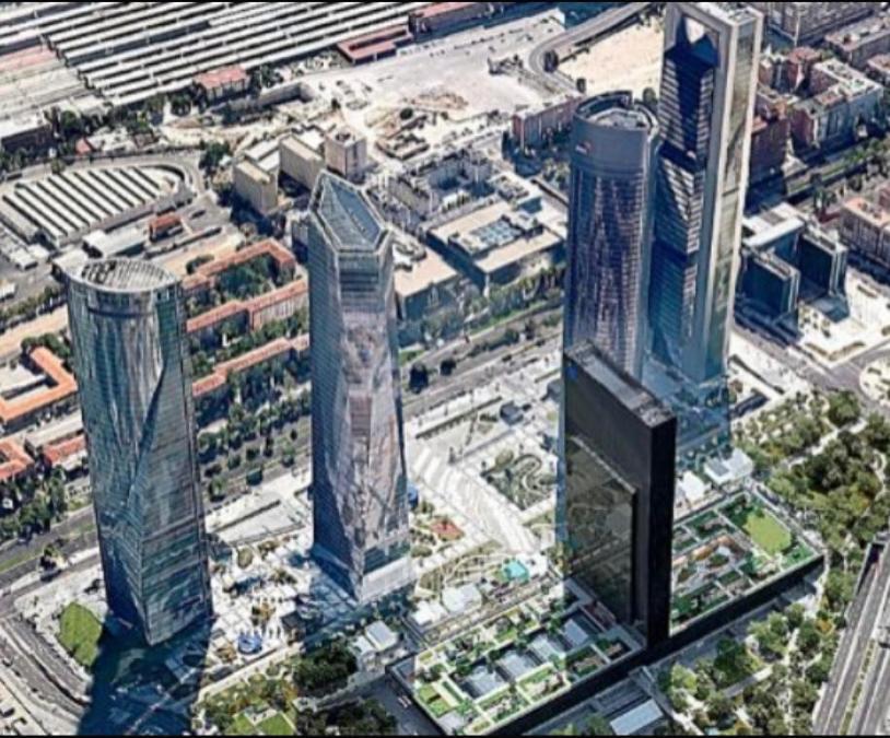 Готель De Frente A 4 Torres, Habitacion Con Bano Мадрид Екстер'єр фото
